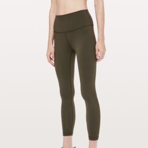 WUNDER UNDER HIGH-RISE TIGHT 25" *FULL-ON LUON Dark Olive Size: 8